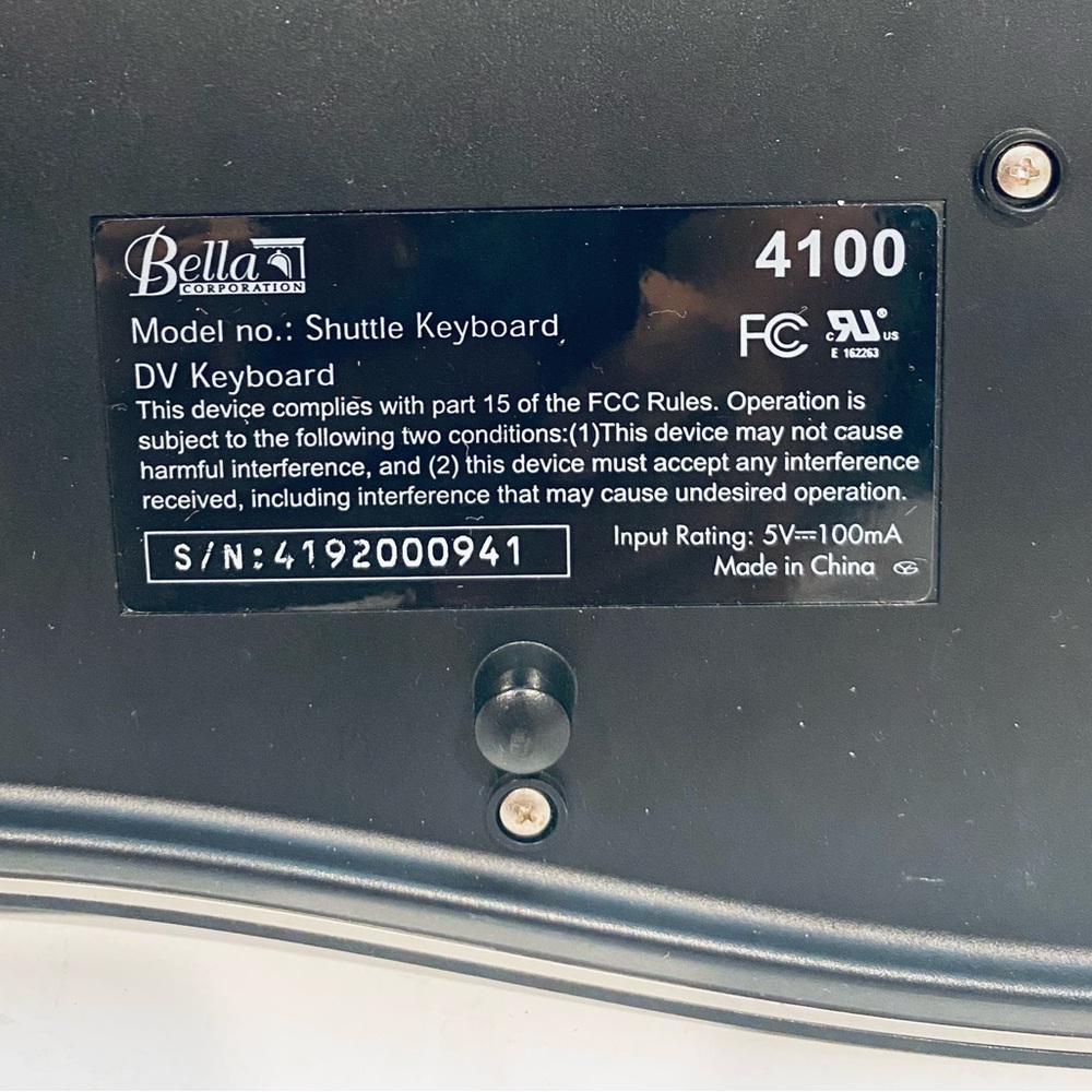 Keyboard Bella 4100 Shuttle DV computer desktop multi function - Picture 6 of 6